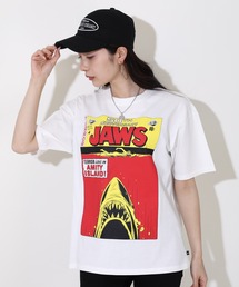BABYDOLL | 【綿100％】 親子お揃い JAWS ジョーズ グラフィックTシャツ 0371A(Tシャツ/カットソー)