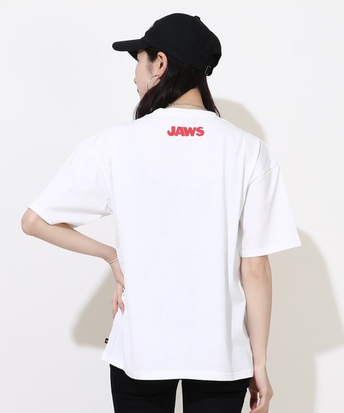 BABYDOLL(ベビードール)の「【綿100%】 親子お揃い JAWS ジョーズ グラフィックTシャツ 0371A(Tシャツ/カットソー・メンズ・ホワイト・S/M/L/XL)」の6枚目の写真