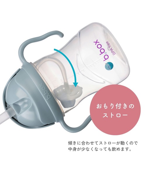 b.box（ビーボックス）の「b.box/ sippycup シッピーカップ ストローマグ（マグ/哺乳瓶/お食事グッズ・キッズ・ベビーピンク/ライラック/グレイッシュブルー/サーモンピンク/セージグリーン/ライトイエロー/ライトグリーン/ブルー/オレンジ/ピンク/ベージュ/ライトブルー/ホワイト/ライトグレー・ONESIZE）」の18枚目の写真
