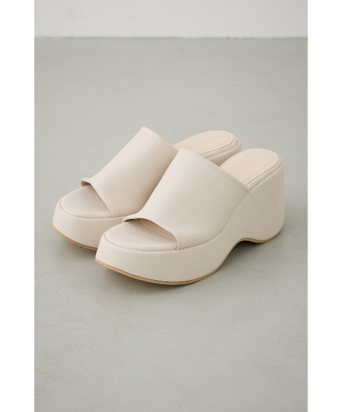 セール】プラットフォームミュールサンダル（サンダル）｜AZUL BY