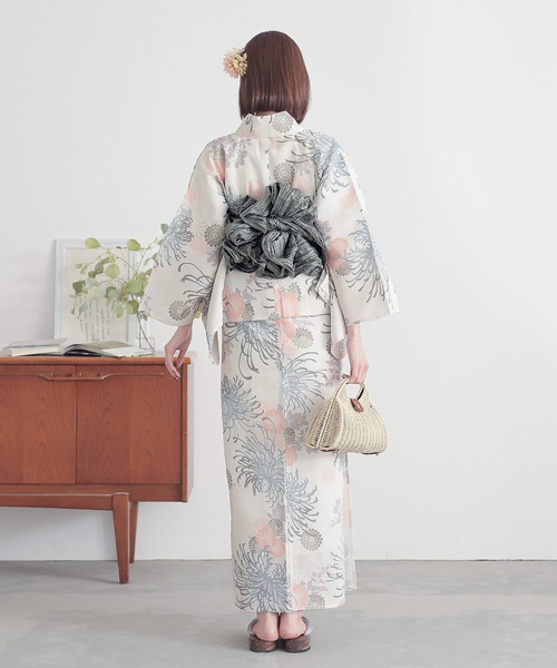浴衣 菊花 二部式セパレートにご希望 （追加費用無しです） セール】2025年 新作 KIMONMACHI オリジナル セパレート
