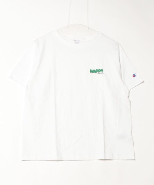 Champion(チャンピオン)の「チャンピオン SHORT SLEEVE T-SHIRT_(Tシャツ/カットソー・レディース・ブルー/ネイビー/ペールイエロー/ホワイト・M/L)」の2枚目の写真
