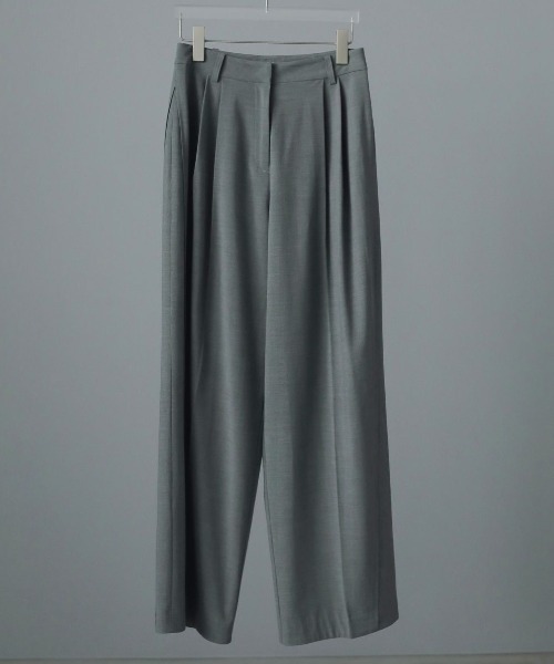 anuke Panel Wide Pants グレー ジャケット・アウター anuke