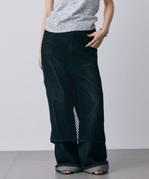 ＋81BRANCA | 【81BRANCA】BIGメッシュスカート(スカート)