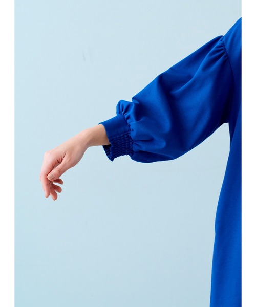 IEDIT(イディット)の「野々村友紀子さん×IEDIT A面・B面どっちを着てもイイ女!どこに着ていっても間違いないワンピース(ワンピース・レディース・ダークグレー/コバルトブルー・M/L/LL/3L/MP)」の10枚目の写真