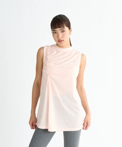 ROXY(ロキシー)の「SWAY IN THE WIND /ロキシーチュニック丈タンクトップ(タンクトップ・レディース・ホワイト/オレンジ/ブラック・SMALL/LARGE/MEDIUM)」の3枚目の写真