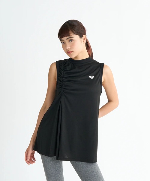 ROXY(ロキシー)の「SWAY IN THE WIND /ロキシーチュニック丈タンクトップ(タンクトップ・レディース・ホワイト/オレンジ/ブラック・SMALL/LARGE/MEDIUM)」の2枚目の写真