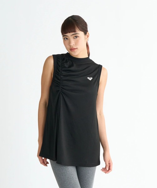 ROXY(ロキシー)の「SWAY IN THE WIND /ロキシーチュニック丈タンクトップ(タンクトップ・レディース・ホワイト/オレンジ/ブラック・SMALL/LARGE/MEDIUM)」の8枚目の写真