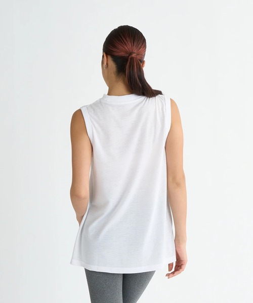 ROXY(ロキシー)の「SWAY IN THE WIND /ロキシーチュニック丈タンクトップ(タンクトップ・レディース・ホワイト/オレンジ/ブラック・SMALL/LARGE/MEDIUM)」の5枚目の写真