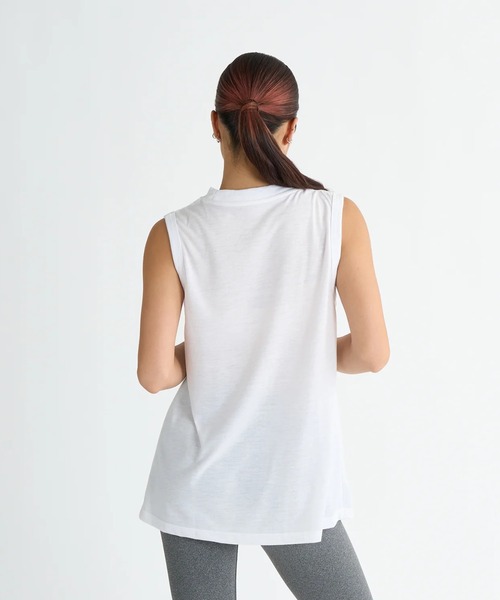 ROXY(ロキシー)の「SWAY IN THE WIND /ロキシーチュニック丈タンクトップ(タンクトップ・レディース・ホワイト/オレンジ/ブラック・SMALL/LARGE/MEDIUM)」の7枚目の写真