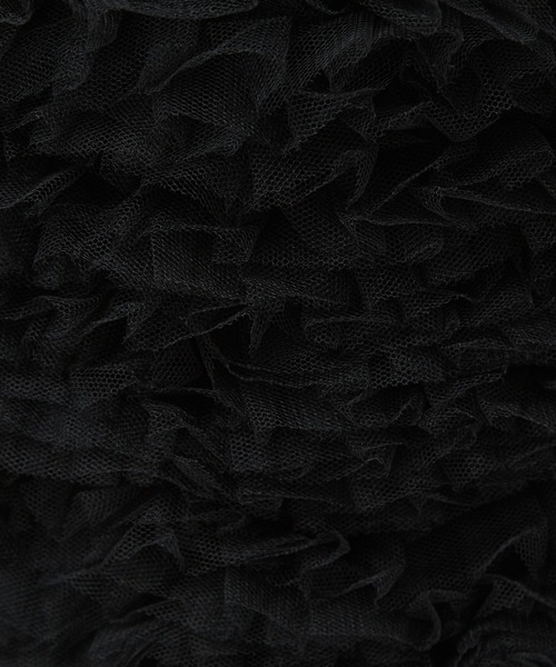 Ampersand(アンパサンド)の「【Ampersand / アンパサンド】Tulle frill bag/ME-23091/チュールフリルバッグ/チュール/トートバッグ【WEB限定】(ショルダーバッグ・レディース・ブラック/ピンク/ブラウン/アイボリー・フリー)」の16枚目の写真