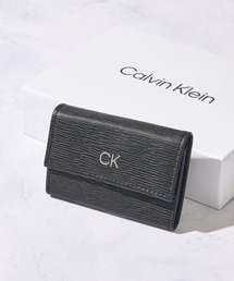 ADPOSION（アドポーション）の「【Calvin Klein/カルバンクライン】Key Case / ワンポイント レザーキーケース（キーケース/キーアクセサリー）」
