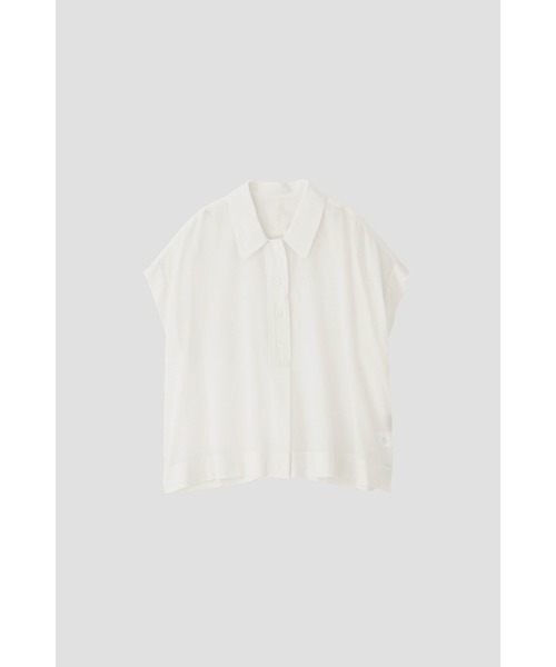 MARGARET HOWELL（マーガレットハウエル）の「COTTON CHIFFON（シャツ/ブラウス・レディース・アイボリー/ライトブルー/ブラウン・2/1）」の14枚目の写真