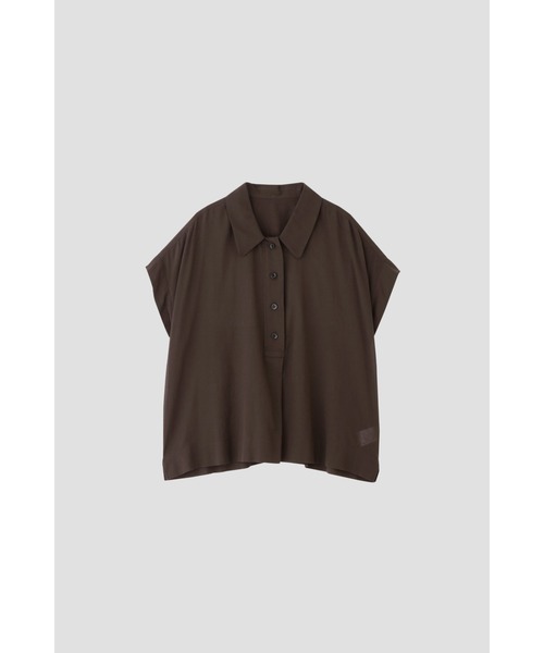MARGARET HOWELL（マーガレットハウエル）の「COTTON CHIFFON（シャツ/ブラウス・レディース・アイボリー/ライトブルー/ブラウン・2/1）」の6枚目の写真