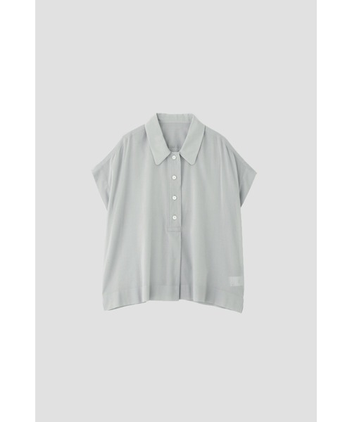 MARGARET HOWELL（マーガレットハウエル）の「COTTON CHIFFON（シャツ/ブラウス・レディース・アイボリー/ライトブルー/ブラウン・2/1）」の10枚目の写真