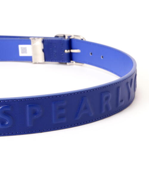 PEARLY GATES(パーリーゲイツ)の「【PEARLY GATES】SWITCH ONレザーベルト (MENS)(ベルト・メンズ・ホワイト/ネイビー/ブルー・L)」の6枚目の写真