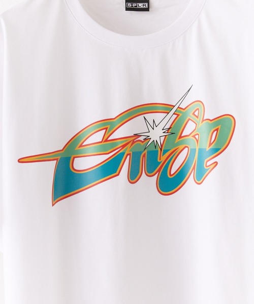 SPLR（エス・ピー・エル・アール）の「SPLR/エスピーエルアール ENTH Collab Tee プリント半袖Tシャツ メンズ 夏物 夏服（Tシャツ/カットソー・メンズ・ホワイト・XL/L/M/S）」の4枚目の写真