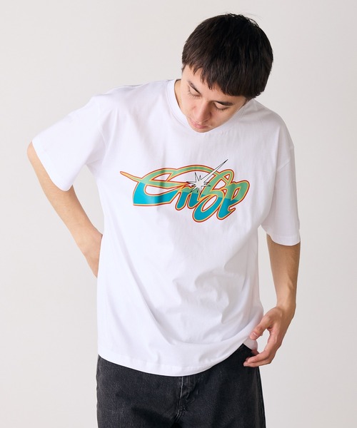 SPLR（エス・ピー・エル・アール）の「SPLR/エスピーエルアール ENTH Collab Tee プリント半袖Tシャツ メンズ 夏物 夏服（Tシャツ/カットソー・メンズ・ホワイト・XL/L/M/S）」の18枚目の写真
