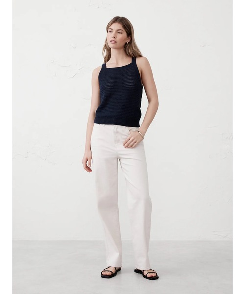新品未使用　BANANA REPUBLIC エスパドリーユ 8号 ホワイト Banana Republic Women's High Rise Twill Pant | Costco