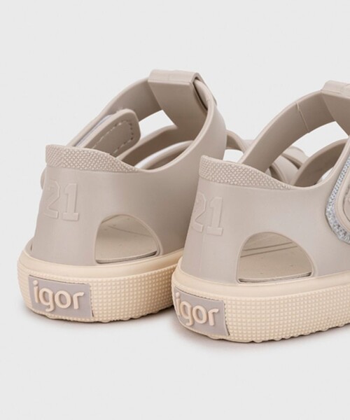 igor（イゴール）の「【igor／イゴール】キッズサンダル（サンダル・キッズ・ベージュ/ピンク/ブルーグレー・17.0cm/18.0cm/16.0cm/15.0cm/14.0cm/13.0cm）」の6枚目の写真