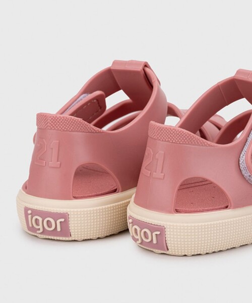 igor（イゴール）の「【igor／イゴール】キッズサンダル（サンダル・キッズ・ベージュ/ピンク/ブルーグレー・17.0cm/18.0cm/16.0cm/15.0cm/14.0cm/13.0cm）」の9枚目の写真