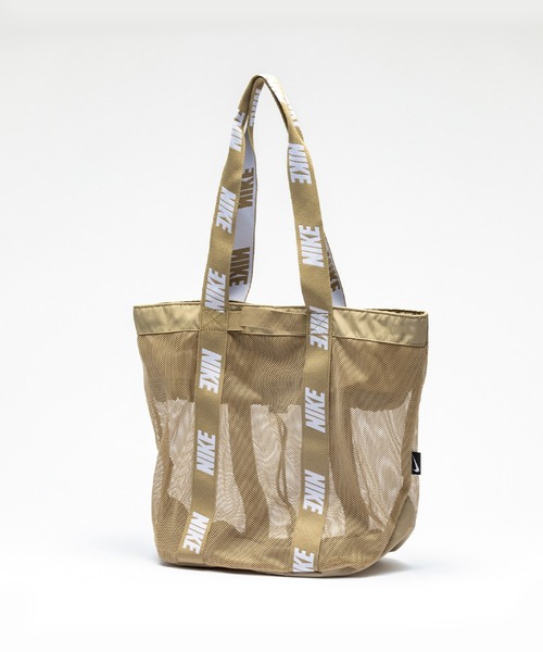 NIKE（ナイキ）の「NIKE/ナイキ 2WAY メッシュトート プールバッグ（ショルダーバッグ・キッズ・ベージュ/ブルー/オレンジ/ネイビー・ONE SIZE）」の19枚目の写真