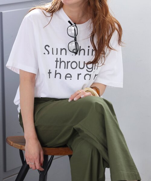【THE DAY ON THE BEACH】カットオフTシャツ THE DAY ON THE BEACH】カットオフTシャツ（Tシャツ/カットソー