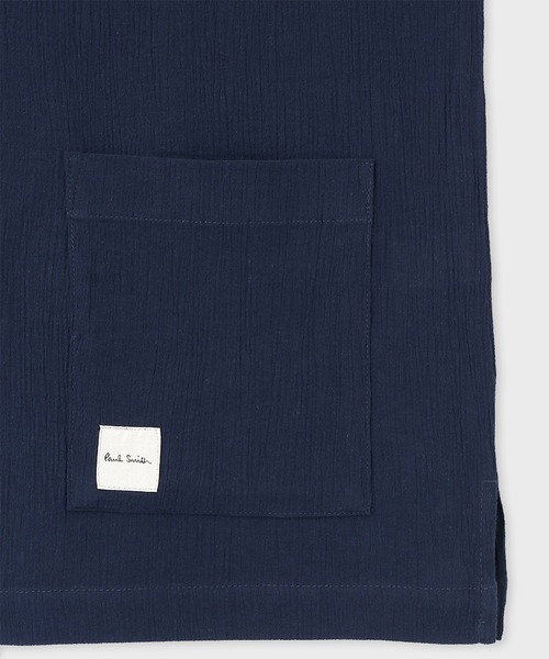 Paul Smith(ポールスミス)の「【ラウンジウェア】アーティストストライプスポット オープンカラーシャツ【853249 7377】(シャツ/ブラウス・メンズ・グレー/ネイビー・MEDIUM/LARGE)」の6枚目の写真