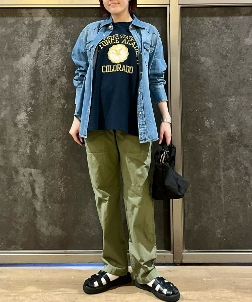 EDWIN（エドウィン）の「ベイカーイージーパンツ（その他パンツ・メンズ・オリーブ・S/M/L/XL）」の8枚目の写真