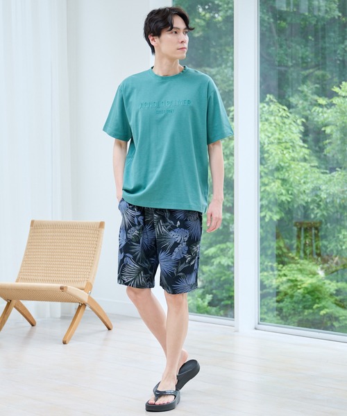 Arnold Palmer（アーノルドパーマー）の「リゾート柄 ショートパンツ（その他パンツ・メンズ・ブラック/ベージュ/ネイビー/グリーン・LL/L/M）」の7枚目の写真
