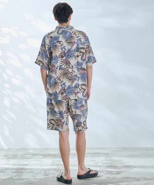 Arnold Palmer（アーノルドパーマー）の「リゾート柄 ショートパンツ（その他パンツ・メンズ・ブラック/ベージュ/ネイビー/グリーン・LL/L/M）」の12枚目の写真