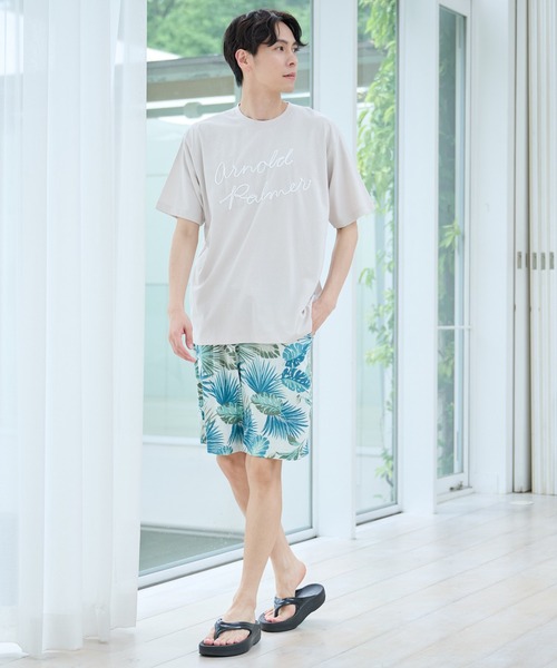 Arnold Palmer（アーノルドパーマー）の「リゾート柄 ショートパンツ（その他パンツ・メンズ・ブラック/ベージュ/ネイビー/グリーン・LL/L/M）」の14枚目の写真