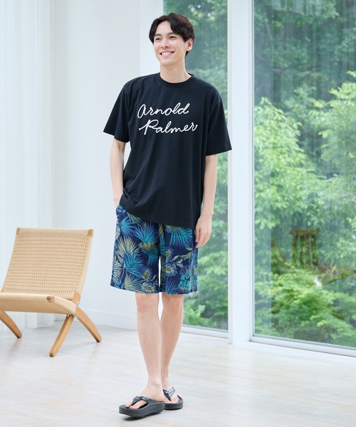 Arnold Palmer（アーノルドパーマー）の「リゾート柄 ショートパンツ（その他パンツ・メンズ・ブラック/ベージュ/ネイビー/グリーン・LL/L/M）」の18枚目の写真