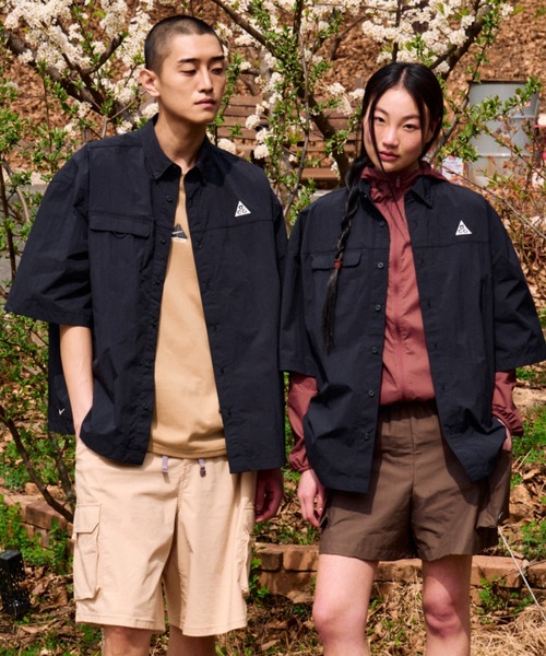 NIKE（ナイキ）の「ナイキ スポーツウェア エッセンシャル ウーブン ウィメンズ ハイウエスト 13cm カーゴ ショートパンツ / Nike Sportswear Essential Woven Women's High-Waisted 5" Cargo Shorts HM6983-004 Ironstone（カーゴパンツ・レディース・ブラウン系その他2・XS/XL/S/M/L）」の7枚目の写真