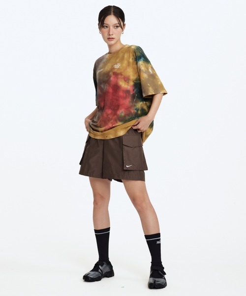 NIKE（ナイキ）の「ナイキ スポーツウェア エッセンシャル ウーブン ウィメンズ ハイウエスト 13cm カーゴ ショートパンツ / Nike Sportswear Essential Woven Women's High-Waisted 5" Cargo Shorts HM6983-004 Ironstone（カーゴパンツ・レディース・ブラウン系その他2・XS/XL/S/M/L）」の10枚目の写真