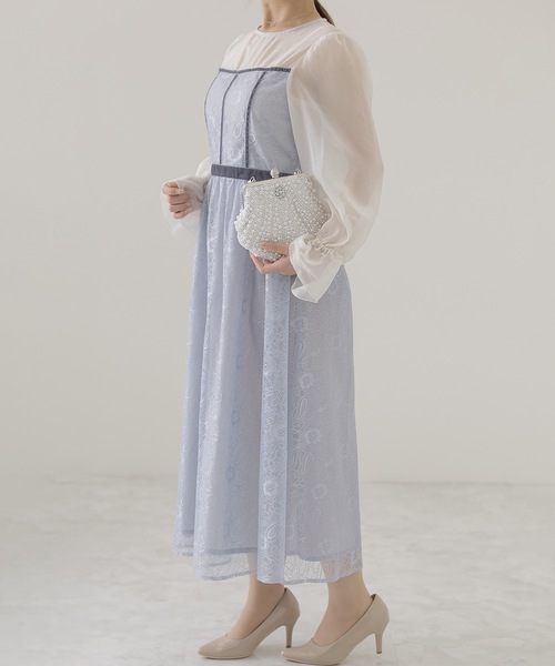 Lace Ladies(レースレディース)の「メニー パール シェル風 パーティー バッグ(クラッチバッグ・レディース・アイボリー/ホワイト・FREE)」の17枚目の写真