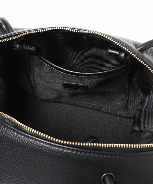 ＆MyuQ（アンドミューク）の「&MYUQ/アンドミューク TAMTONボストンバッグ（ボストンバッグ・レディース・ベージュ/ブラック・FREE）」の9枚目の写真