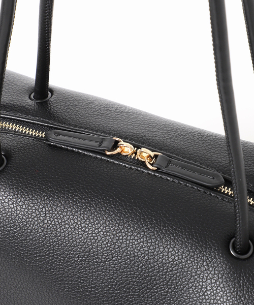 ＆MyuQ（アンドミューク）の「&MYUQ/アンドミューク TAMTONボストンバッグ（ボストンバッグ・レディース・ベージュ/ブラック・FREE）」の11枚目の写真