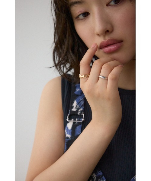 AZUL by moussy(アズールバイマウジー)の「マルチ3連リングセット(リング・レディース・マルチ/その他2・FREE)」の9枚目の写真