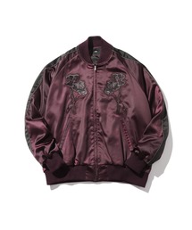 スカジャン　古着 東洋スカジャン・港商SPECIAL EDITION「DRAGON & JAPAN MAP