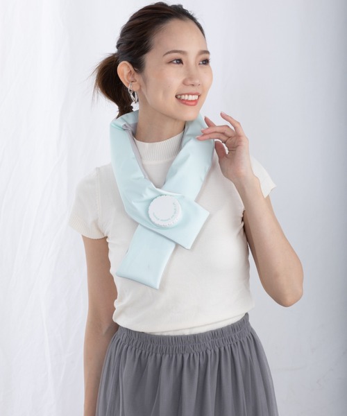 OUTDOOR PRODUCTS 氷のうマフラー 〈ミントカラー〉 OUTDOOR PRODUCTS 氷のうマフラー 〈ミントカラー〉 フレスコ冷感氷の