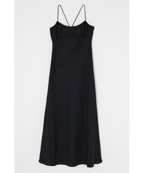 MOUSSY(マウジー)の「DRAWSTRING STRAP SLIP ドレス(ワンピース・レディース・ブラウン/ブラック/オレンジ系その他・1/2)」の7枚目の写真