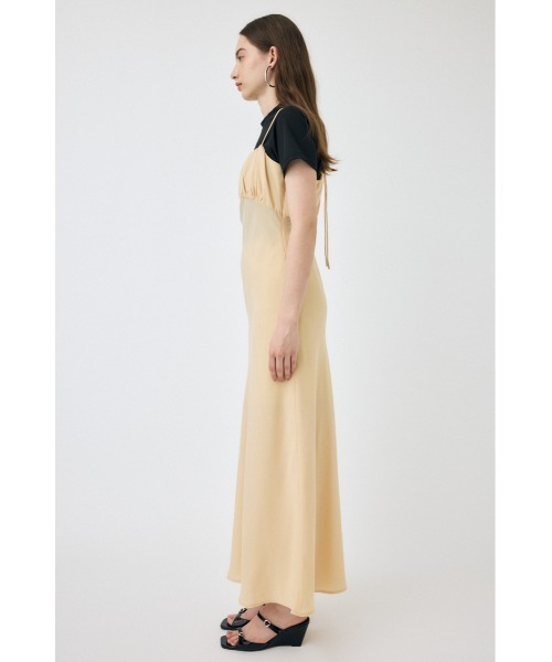 セール】DRAWSTRING STRAP SLIP ドレス（ワンピース）｜MOUSSY