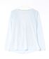 LAULEN（ローレン）の「back drape sheer tops /バック ドレープ シアー トップス（Tシャツ/カットソー・FREE）」