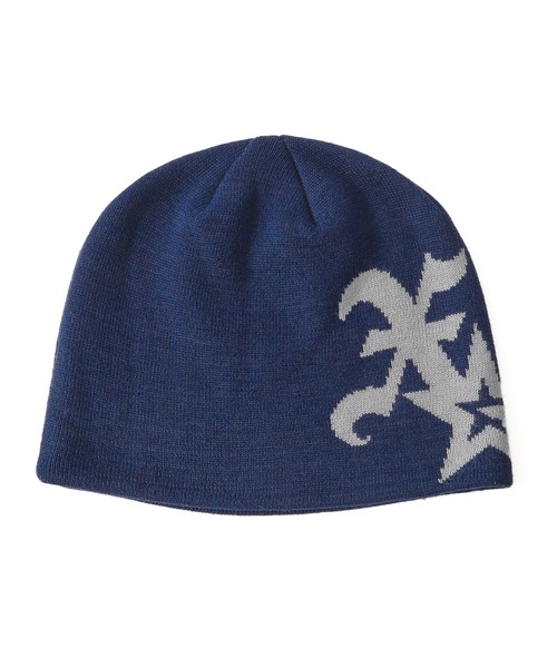 XG STAR LOGO JACQUARD BEANIE（ニットキャップ/ビーニー）｜X