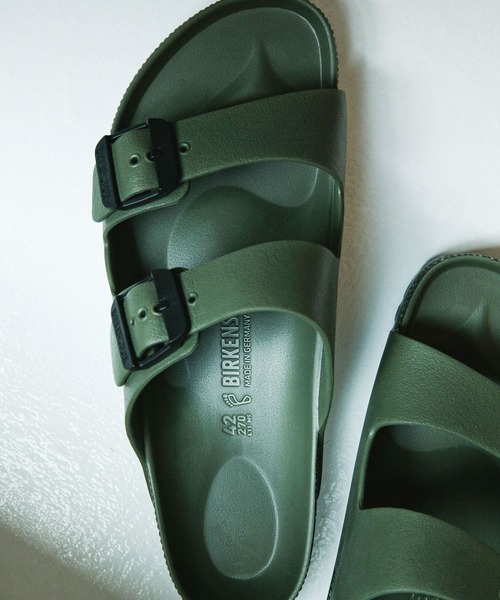 BIRKENSTOCK(ビルケンシュトック)の「BIRKENSTOCK Exclusive Arizona SB EVA(N)(サンダル・メンズ・カーキ/ライトグレー・39/40)」の19枚目の写真