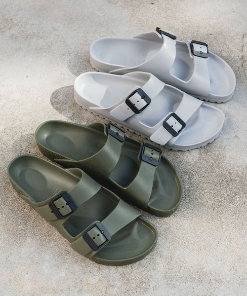 BIRKENSTOCK(ビルケンシュトック)の「BIRKENSTOCK Exclusive Arizona SB EVA(N)(サンダル・メンズ・カーキ/ライトグレー・39/40)」の9枚目の写真