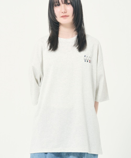 CORISCO(コリスコ)の「スポーツお化け柄Tシャツ(M1)(Tシャツ/カットソー・メンズ・ブラック/チャコールグレー/ホワイト/オートミール・X-LARGE/LARGE/MEDIUM)」の21枚目の写真