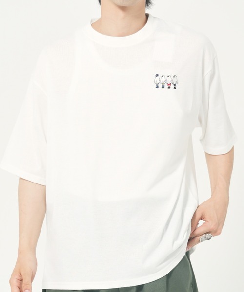CORISCO(コリスコ)の「スポーツお化け柄Tシャツ(M1)(Tシャツ/カットソー・メンズ・ブラック/チャコールグレー/ホワイト/オートミール・X-LARGE/LARGE/MEDIUM)」の9枚目の写真