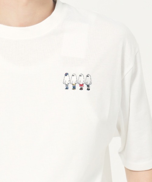 CORISCO(コリスコ)の「スポーツお化け柄Tシャツ(M1)(Tシャツ/カットソー・メンズ・ブラック/チャコールグレー/ホワイト/オートミール・X-LARGE/LARGE/MEDIUM)」の11枚目の写真